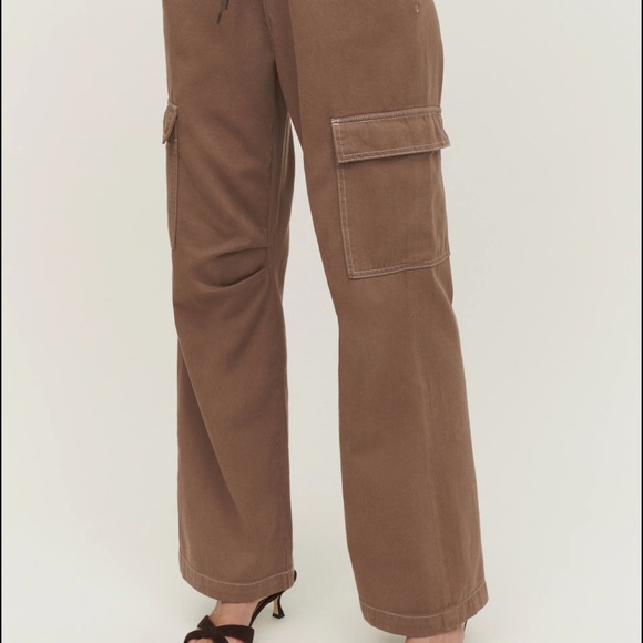 Reformation brown cargo pants - Picture 7 of 9